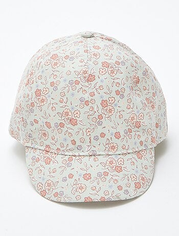 Casquette en toile à motif