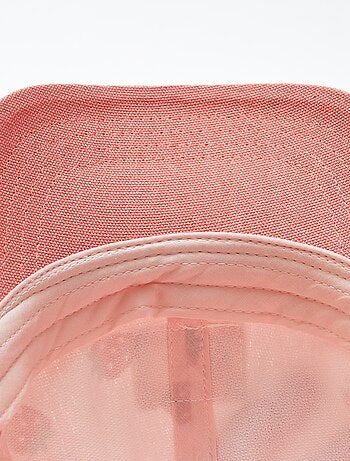 Casquette en toile à motif