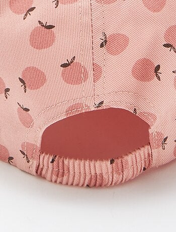 Casquette en toile à motif