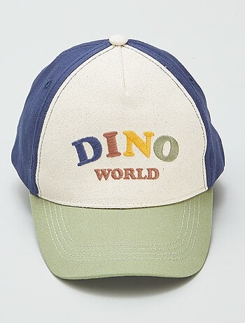 Casquette en toile brodée