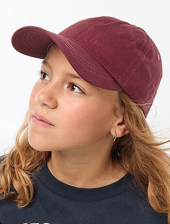 Casquette style baseball unie