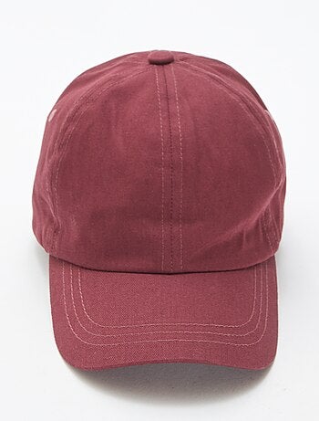 Casquette style baseball unie