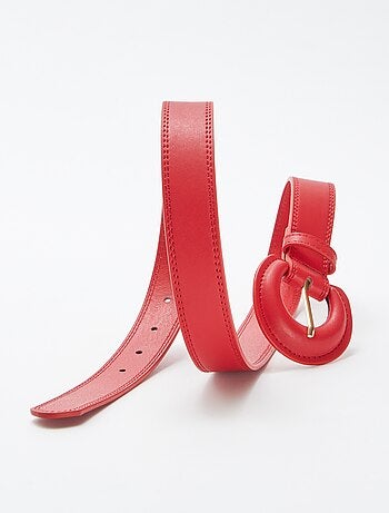 Ceinture avec large boucle