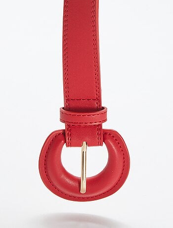 Ceinture avec large boucle