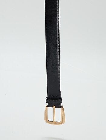 Ceinture basique en cuir