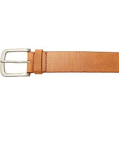 Ceinture en cuir - Kiabi