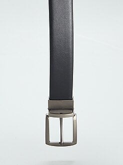 Ceinture réversible en simili - Kiabi