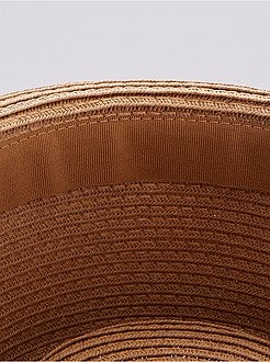 Chapeau borsalino bande tricolore - Kiabi