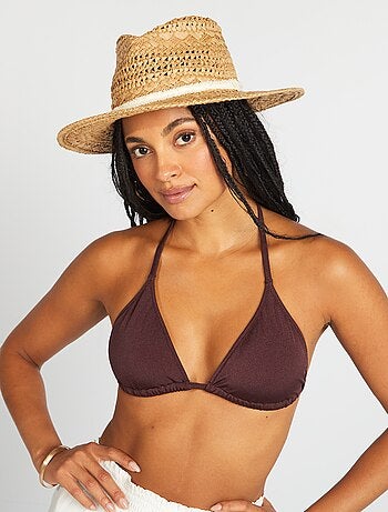 Chapeau en paille casual