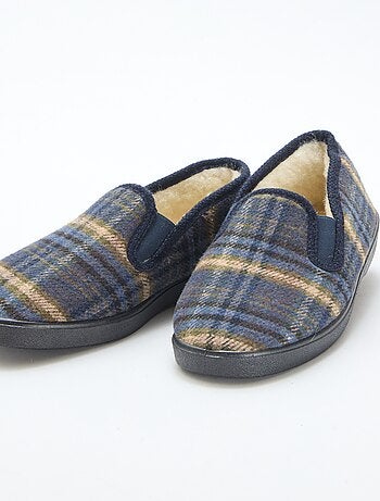 Charentaises à carreaux