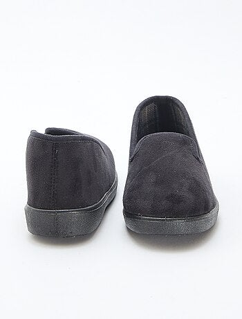 Charentaises nubuck unis