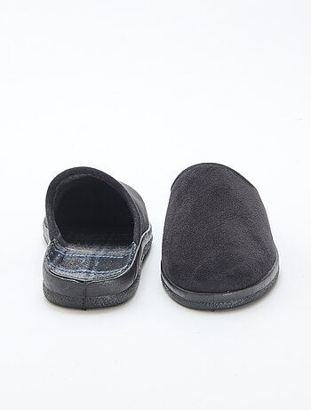 Charentaises unis en nubuck