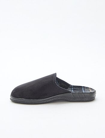 Charentaises unis en nubuck