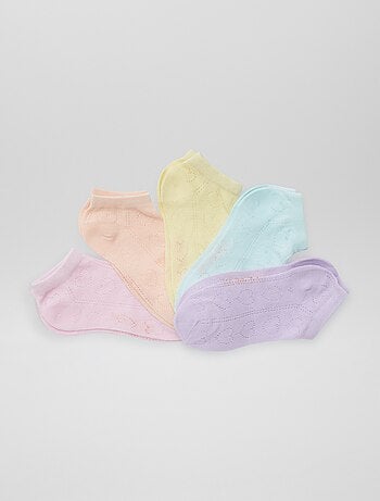 Chaussettes invisibles fantaisies