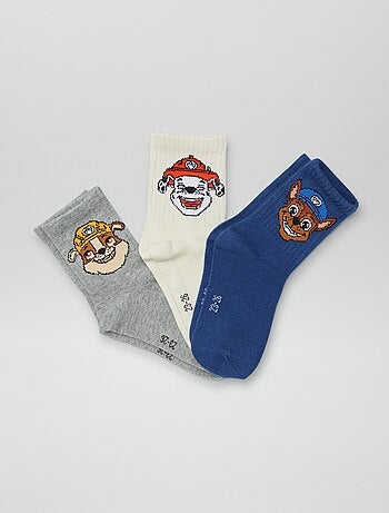 Chaussettes 'Pat Patrouille' - lot de 3