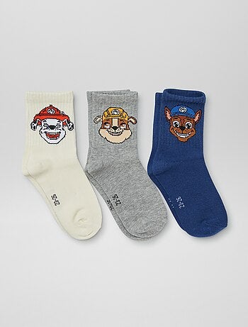 Chaussettes 'Pat Patrouille' - lot de 3