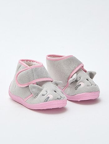 Chaussons à scratch animés souris