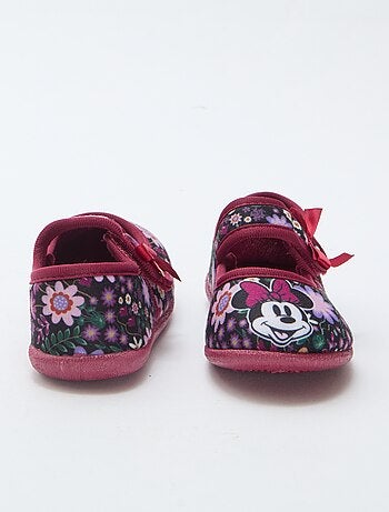 Chaussons ballerines à motif léopard