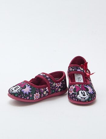 Chaussons ballerines à motif léopard