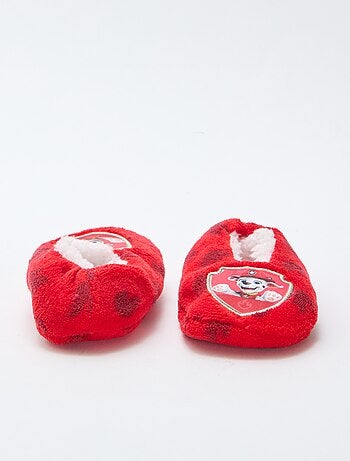 Chaussons ballerines en polaire 'Pat' Patrouille'