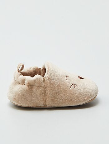 Chaussons en velours