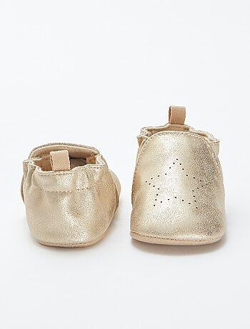 Chaussons irisés avec étoile