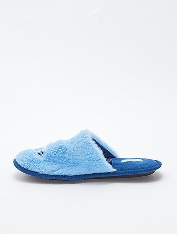 Chaussons mules fourrés 'Stitch'