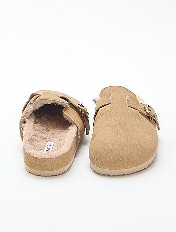 Chaussons sabot fourré