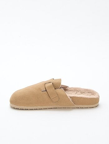 Chaussons sabot fourré