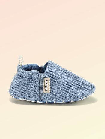 Chaussons souples avec élastiques motricité 1 - Kitchoun