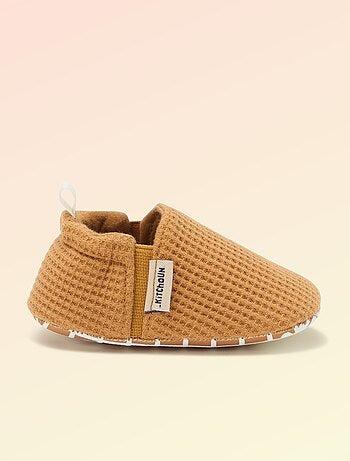 Chaussons souples avec élastiques motricité 1 - Kitchoun