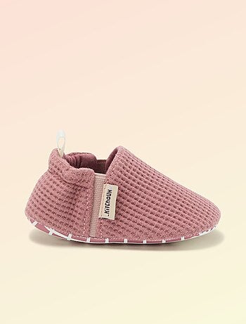 Chaussons souples avec élastiques motricité 1 - Kitchoun
