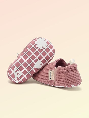 Chaussons souples avec élastiques motricité 1 - Kitchoun