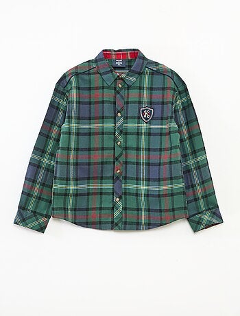 Chemise à carreaux 'Kiabi & Catherine Painvin' regular en coton