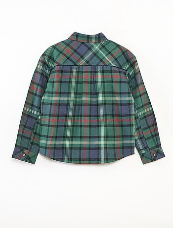 Chemise à carreaux 'Kiabi & Catherine Painvin' regular en coton