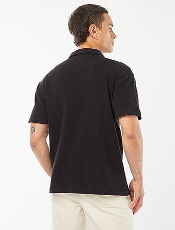 Chemise à manches courtes et col polo