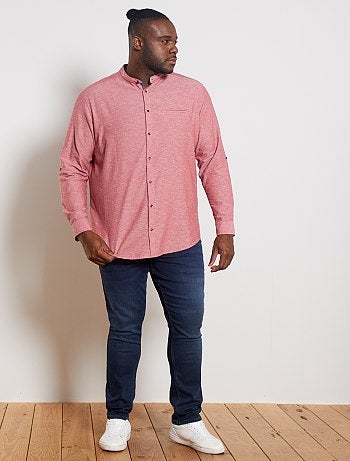 chemise homme rose