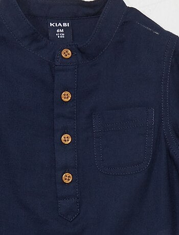 Chemise col tunisien