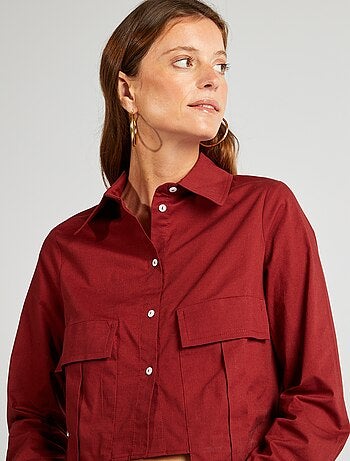 Chemise crop