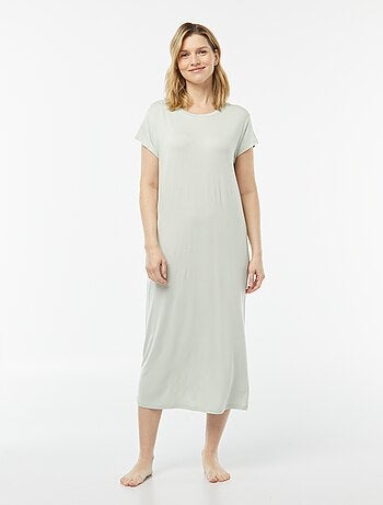 Chemise de nuit coupe tee-shirt fluide