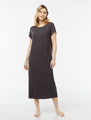 Chemise de nuit coupe tee-shirt fluide