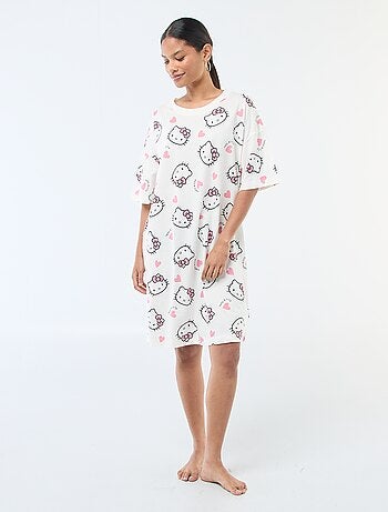 Chemise de nuit tee-shirt 'Hello Kitty'