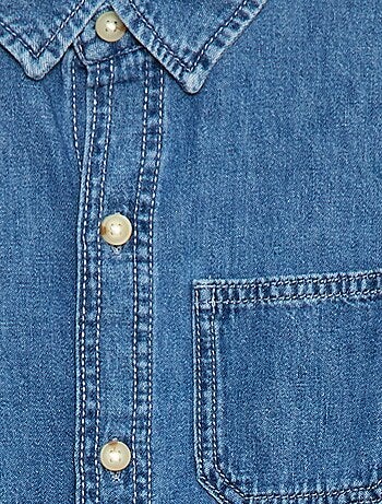 Chemise denim en jean