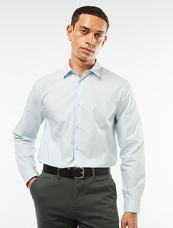 Chemise droite blanche