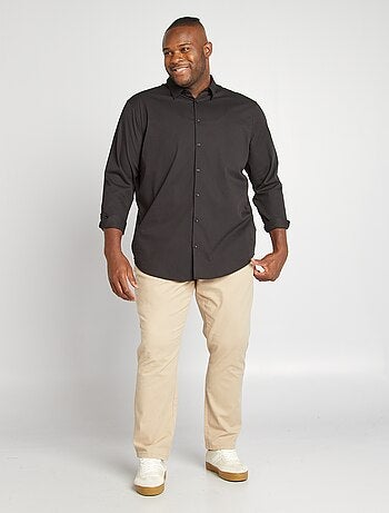 Chemise droite et stretch
