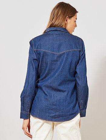 Chemise en denim - Kiabi