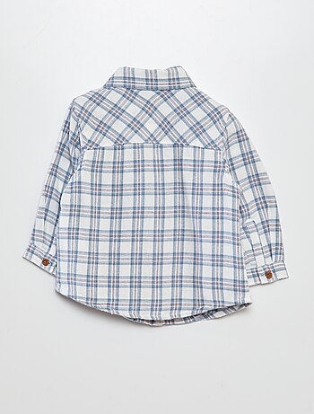 Chemise en flanelle