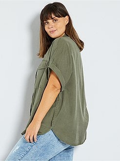 Chemise en lyocell - Kiabi