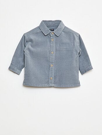 Chemise en velours côtelé