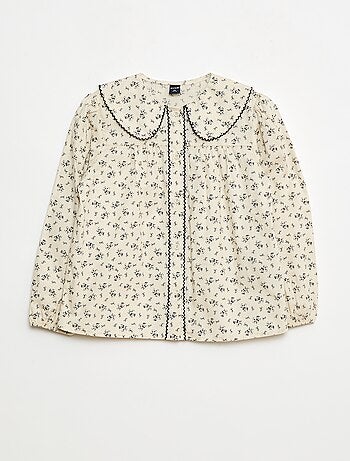 Chemise fleurie fantaisie